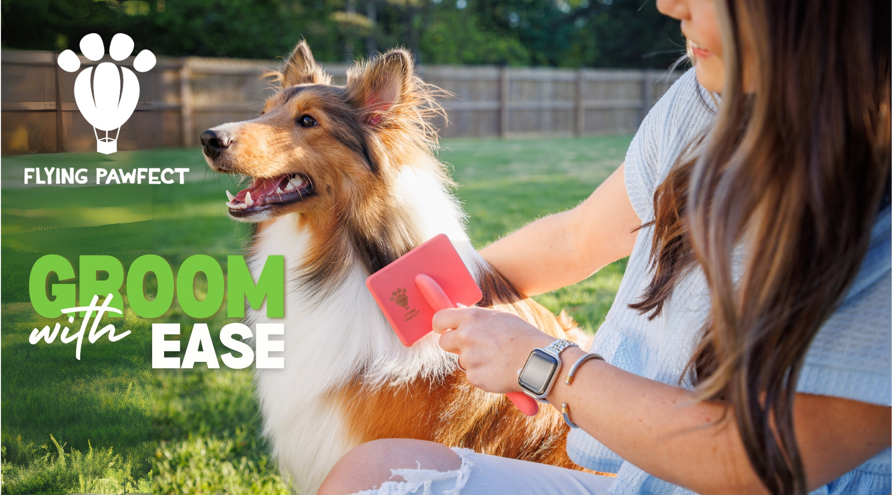 Flying Pawfect | The Ultimate Solution for Dog Shedding Control