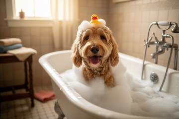 How Often Should I Bathe My Doodle to Avoid Matting?