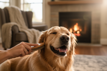 How to Brush a Dog Without Pulling the Skin