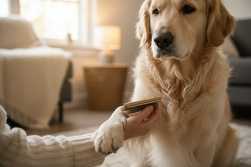 How to Brush a Dog’s Legs Without Missing Mats