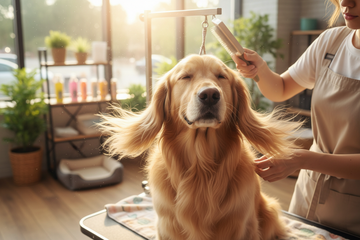 How to Groom a Long-Haired Dog Between Appointments