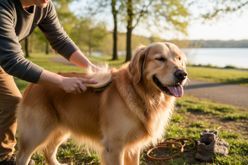How to Brush a Dog After a Walk to Prevent Mats