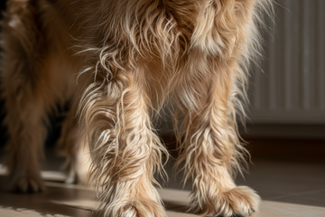 Why Dogs Get Mats on the Legs After Brushing