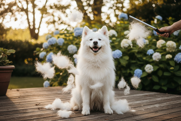 Samoyed Shedding Guide: Thick White Coat Care