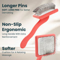 [CL] Features of the coral large flat slicker brush